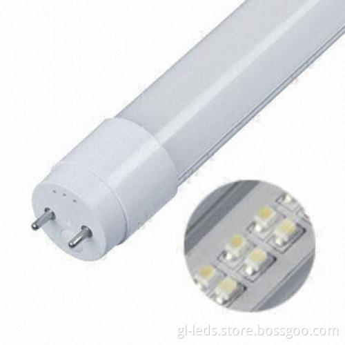 LED Tube Lights with 84% Ra Color Rendering Index and 100 to 240VAC Working Voltage